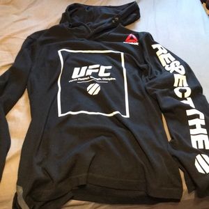Reebok UFC hooded long sleeve